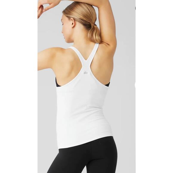 Alo Yoga Select Tank - White size XS (new) - Picture 1 of 7